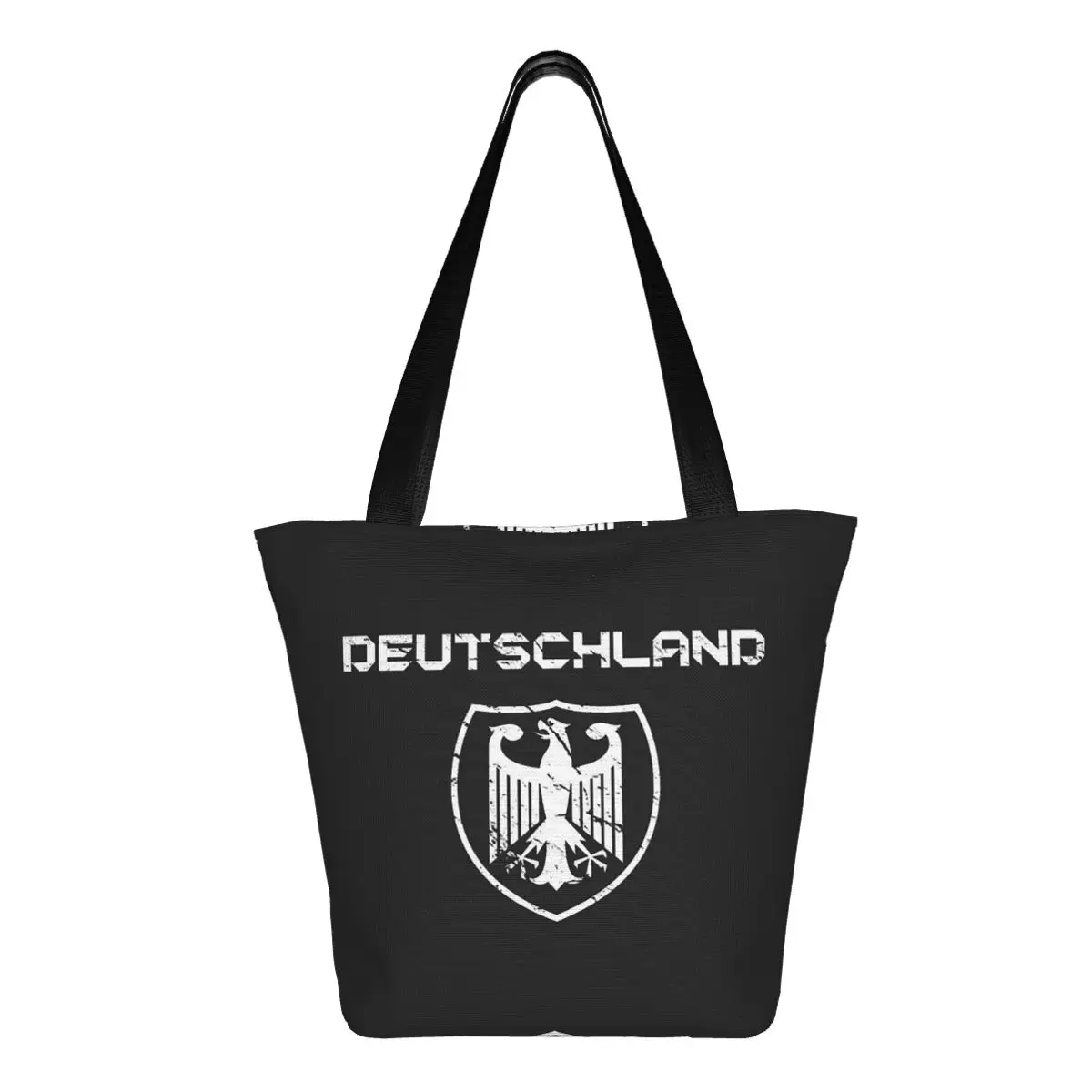 حقيبة تسوق من German Eagle حقيبة كتف قماشية ذات سعة كبيرة للمتسوقين وحقيبة يد للبقالة للنساء #1