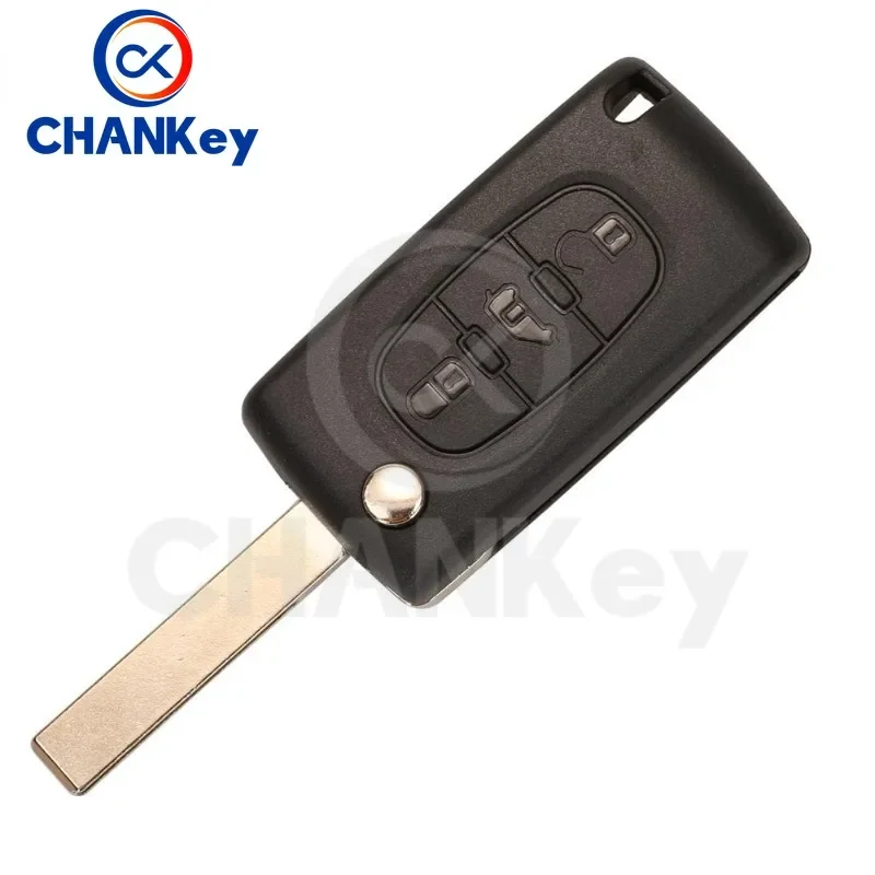 CHANKey 433Mhz ID46 zdalny kluczyk do samochodu (Van) Citroen Dispatch Berlingo Peugeot ekspert Partner 207 307 308 3008 Ce0523/536