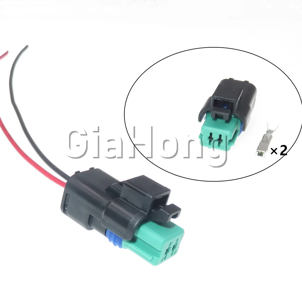 

Комплект из 2 водонепроницаемых разъемов 211PC022S1081 и 211PC022S5149 для автомобильных фар и компрессоров кондиционеров (2 вида)