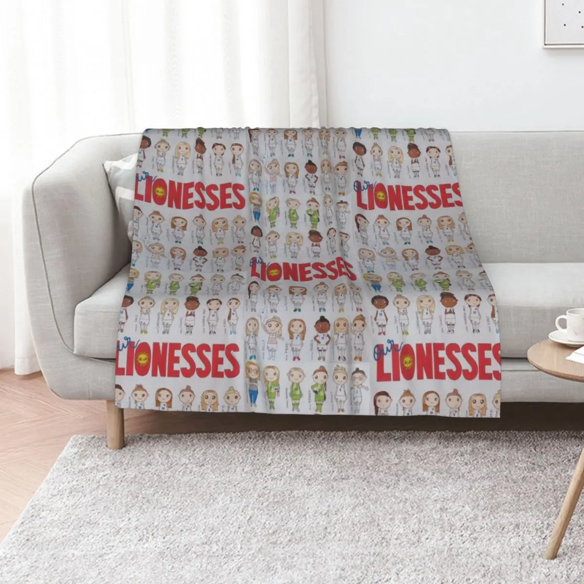Our Lionesses Throw Blanket wednesday Summer Beddings Loose Picnic decorative Travel Blankets