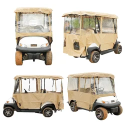 Golf Car Cover Rain Curtain Shield Golf Cart Dust Cover