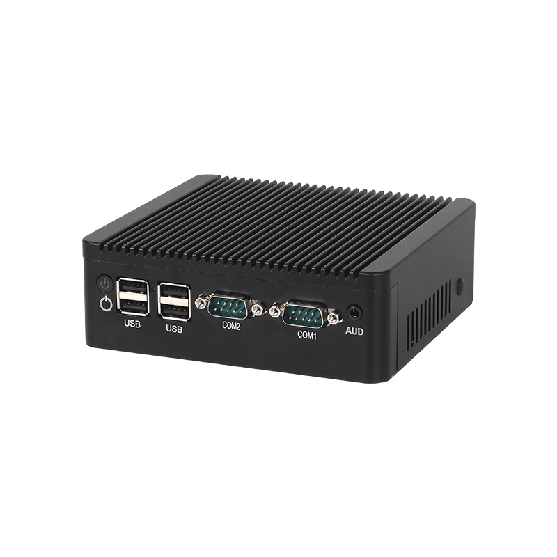 Intel Celeron N2840/j2900 Mini PC Barebone Kit Linux WiFi Computer with 2xGigabit LAN 5xUSB2.0 1xUSB3.0 4xRS232/485 1xHDMI 1xVGA