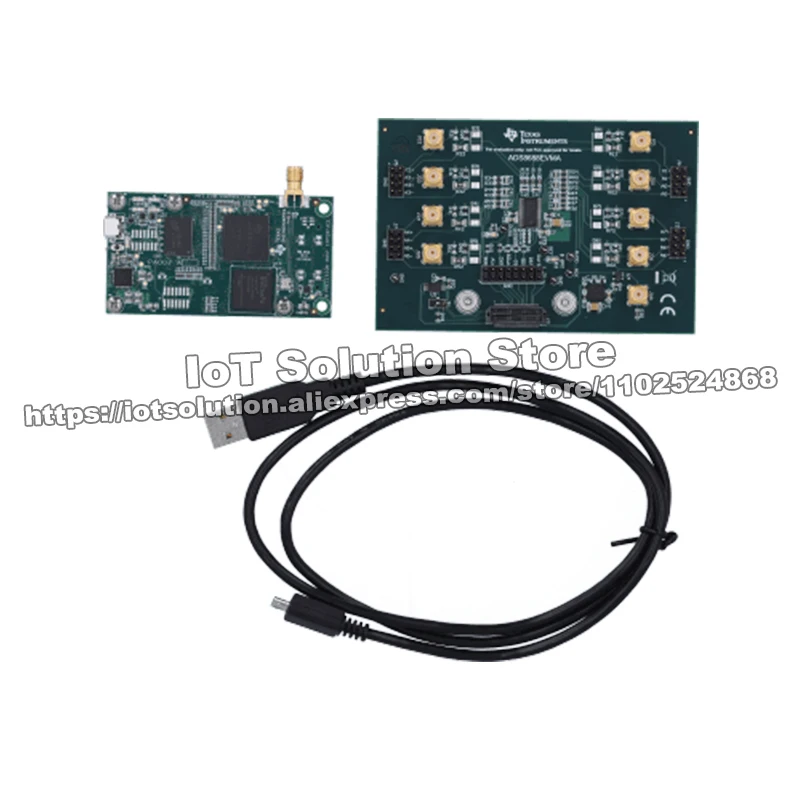 ADS8688EVM-PDK ADS8688 16-bit, 500-kSPS, 8-channel, single-supply, SAR ADC EVM performance demonstration kit ADS8688EVM PDK
