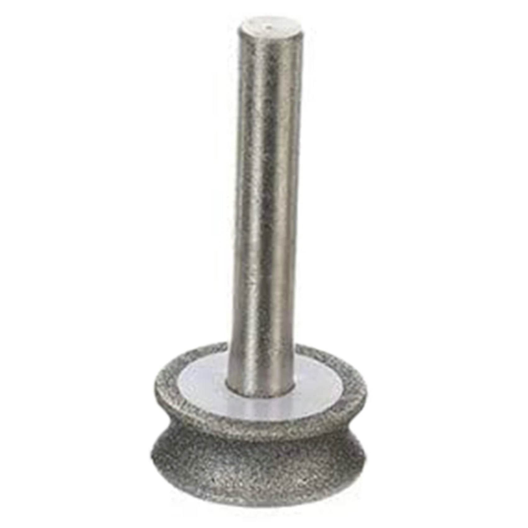 Muela de diamante para avión de vidrio, Chaflán de borde recto, vástago de 6mm (5mm)