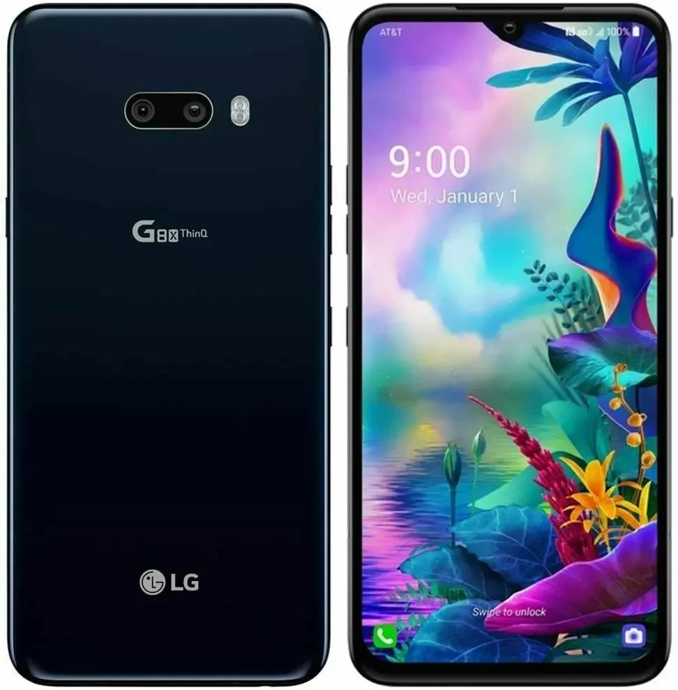 هاتف LG G8 ThinQ الخلوي 6G RAM 128GB ROM Dual Qualcomm 855 Mobile 6.1 بوصة شاشة كاملة غير مقفلة هاتف ذكي أصلي سريع الشحن NFC