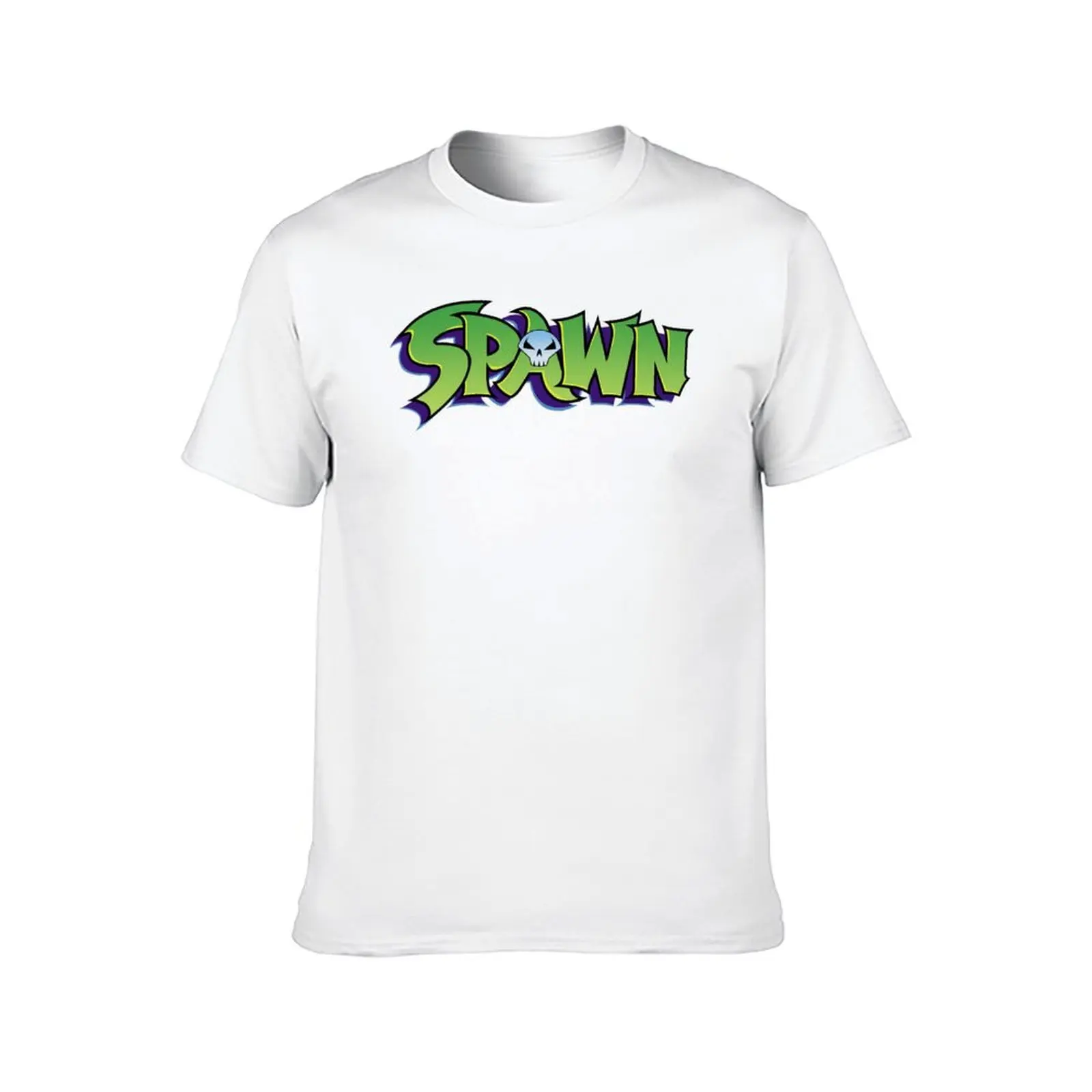 تي شيرت بشعار Spawn تي شيرت مع مطبوعات تي شيرت مضحك تي شيرت رجالي