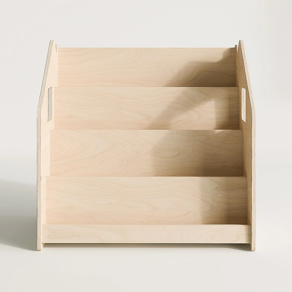 &c Montessori Plywood Bookshelf With Cabinet Storage for Kindergarten Library Nursery Classroom Home Book Organizer Bookcase