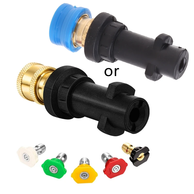 High Pressure Washer  Adapter Quick Connector for Karcher K2 K3 K4 K5 K6 K7 Car Wash Accessories Garden for cars Washing 5