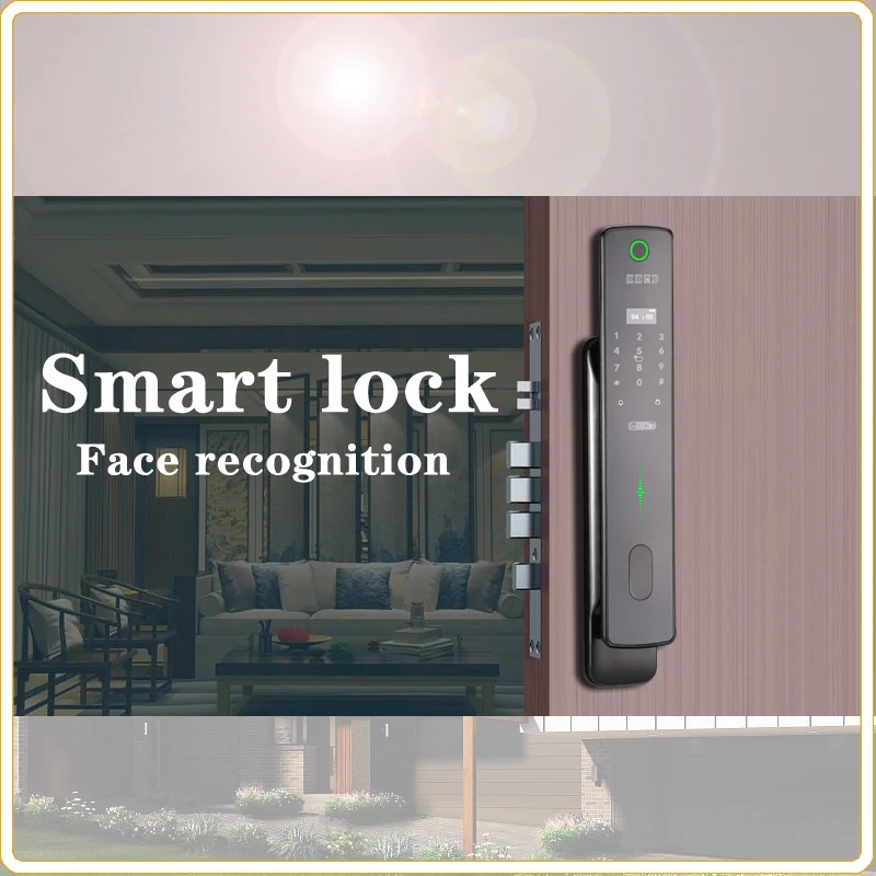 Eiysie Face smart 3D recognition Wifi fingerprint Usmart Go app anti-theft keyless door lock