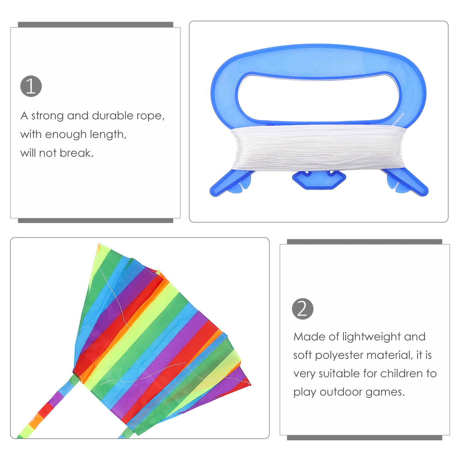 Zachte vliegerkleur Kid Vliegers voor buitenspeelgoed Leuke kleurrijke kinderkinderen Meisje Baby