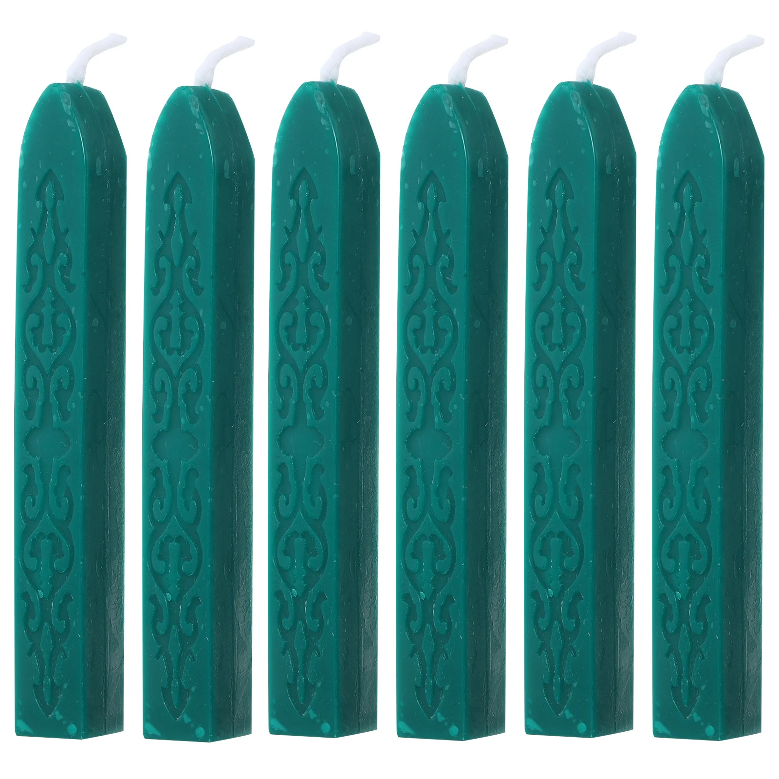 

6pcs Sealing Wax Sticks With Wicks Fire Manuscript For Wax Seal Stamp Envelope Wedding Invitations Diy Craft Gift