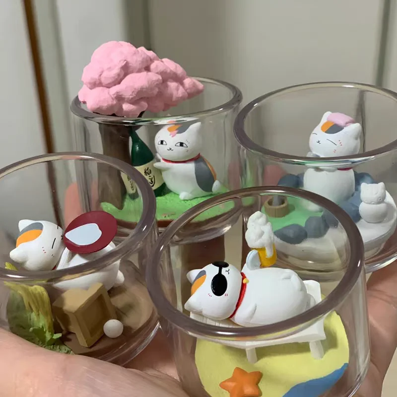 Madara Gashapon Natsume's vriendenboek ‌   Het hele jaar door landschap Desktop Ornament-actiefiguur