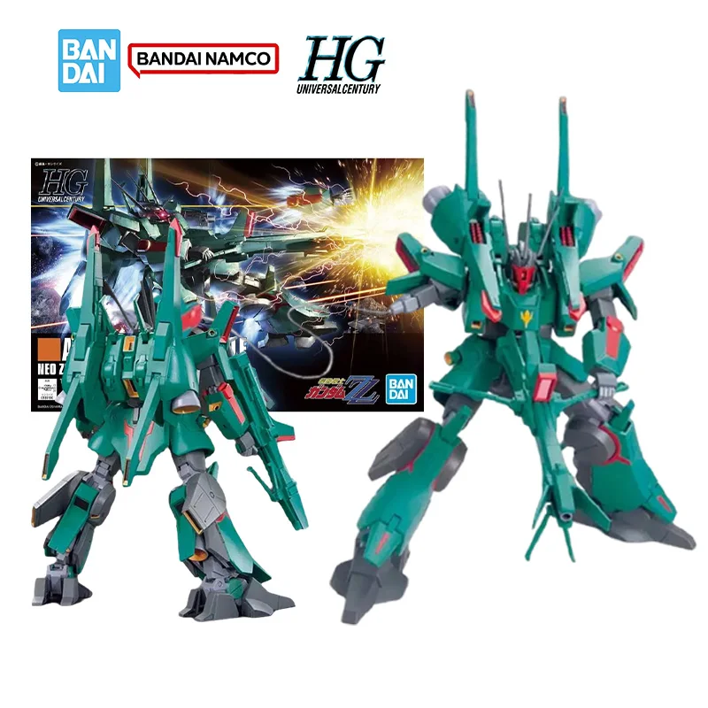 

Оригинальная фигурка Bandai Gundam, комплект модели HGUC 1/144 AMX-014, коллекция Doven Wolf, экшн-фигурка, сборная модель, игрушки, подарки
