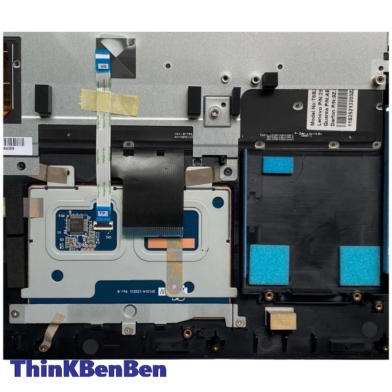 US English Black Keyboard Upper Case Palmrest Shell Cover For Lenovo Ideapad U530 Touch 90204089