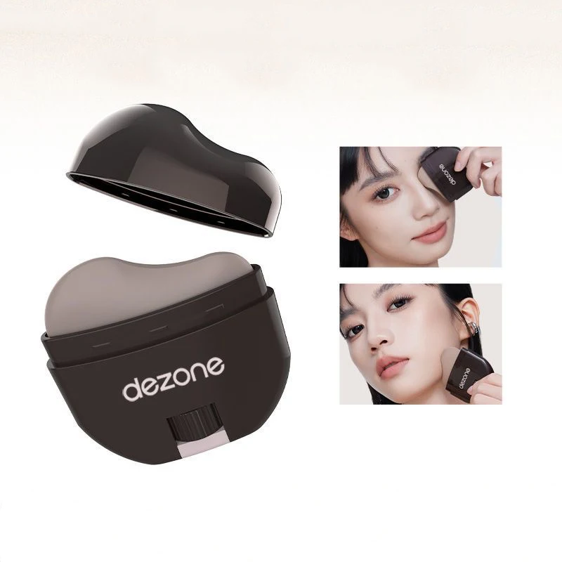 DEZONE – bâton de Contour en crème minérale, bronzant antiadhésif pour le visage, éclaircit les nuances, maquillage illuminateur pour le visage à glissement lisse et longue durée