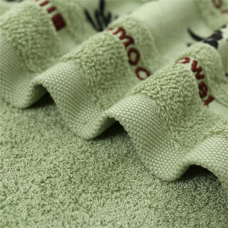 Big Size 70x140cm Bath Towel with Jacquard Leaf Pattern Soft and Fluffy Bathroom Absorbent Bamboo Fiber Shower Towel Cover 타월