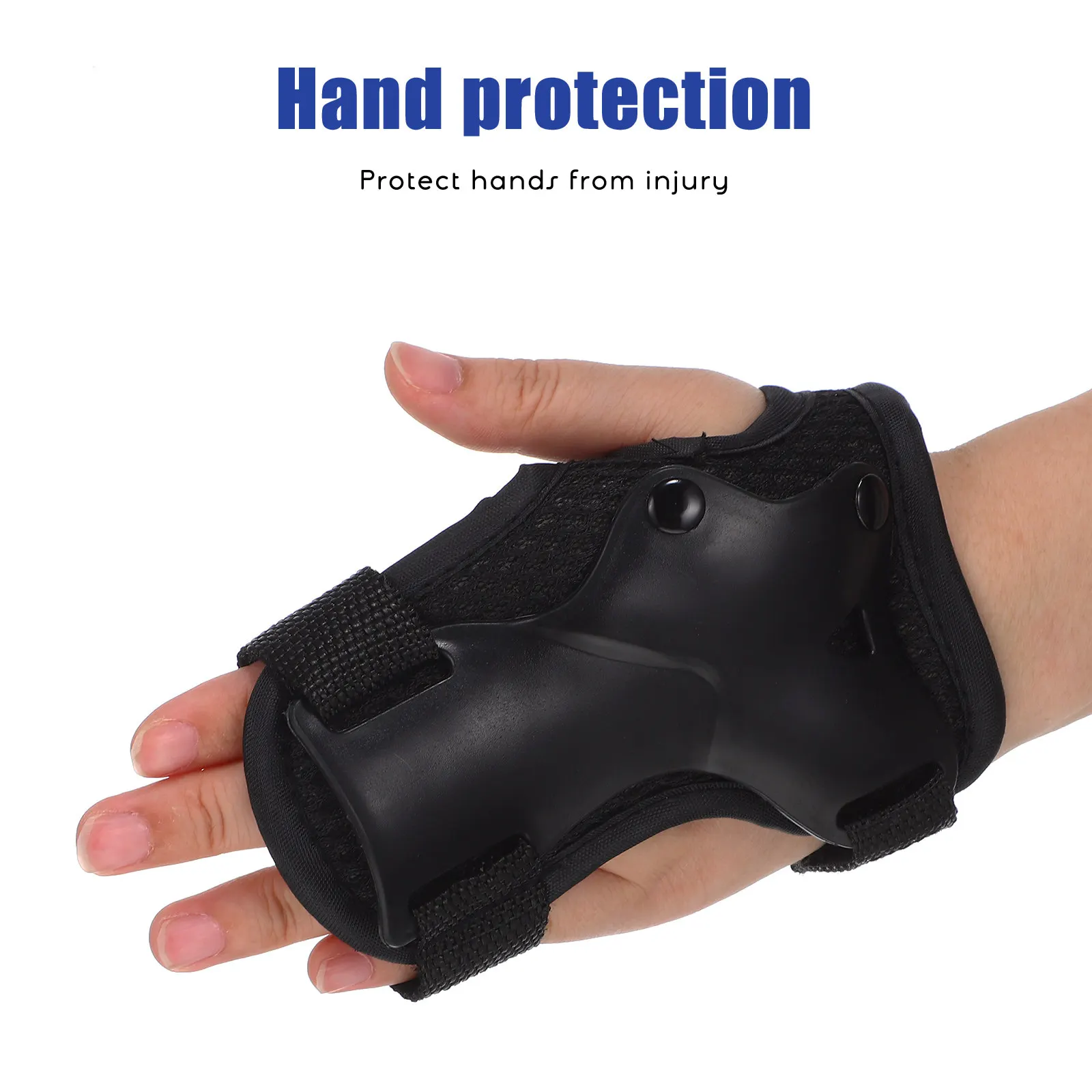 

Комплект защитной экипировки для детей: наколенники, налокотники, защита запястий, утолщенные защитные накладки для роликовых коньков, скейтборда, велоспорта, катания на коньках, активного отдыха на улице