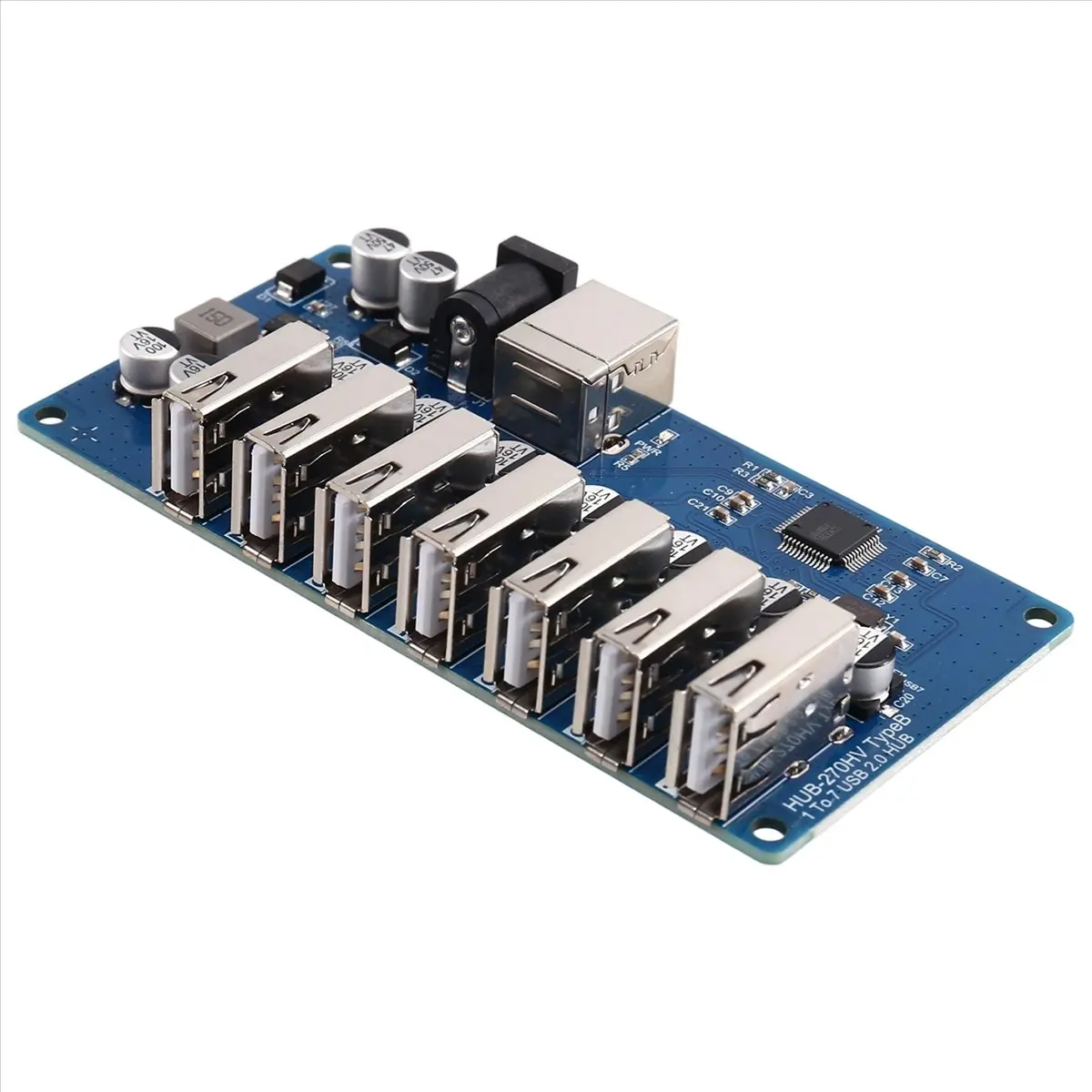 

Магазин Cmpt And Acce предлагает аксессуары для ПК: USB 2.0 HUB-разветвитель, USB 2.0 HUB-модуль «один-на-семь», синий.