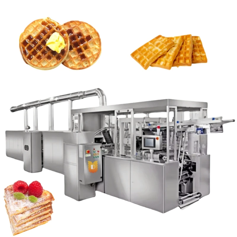 FOODLINE Small Scale Waffle Production Line Semi-automatic Waffle Processing Machine For Startup Snack Workshop Business