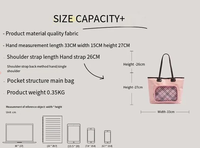 CHARHP&KEJNT borsa tote in stile college con motivo a quadri trasparenti per alleviare il dolore, dolce borsa a tracolla_voghion.com