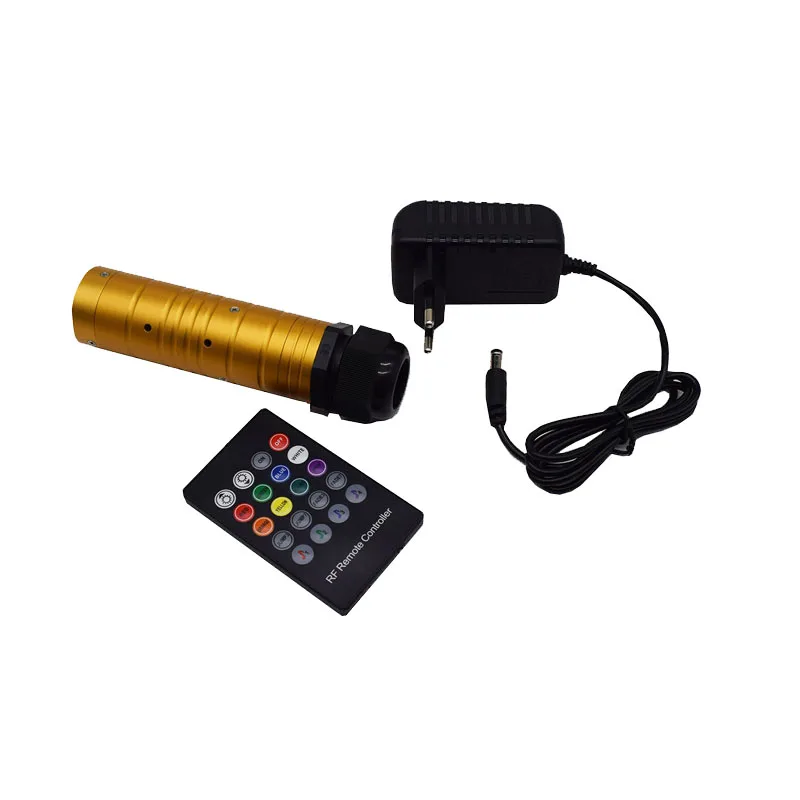 1X High Quality APP Control DC12V RGBW LED 6W LED Fiber Optic Light Engine Driver For Car Home For  Starry Effect Ceiling