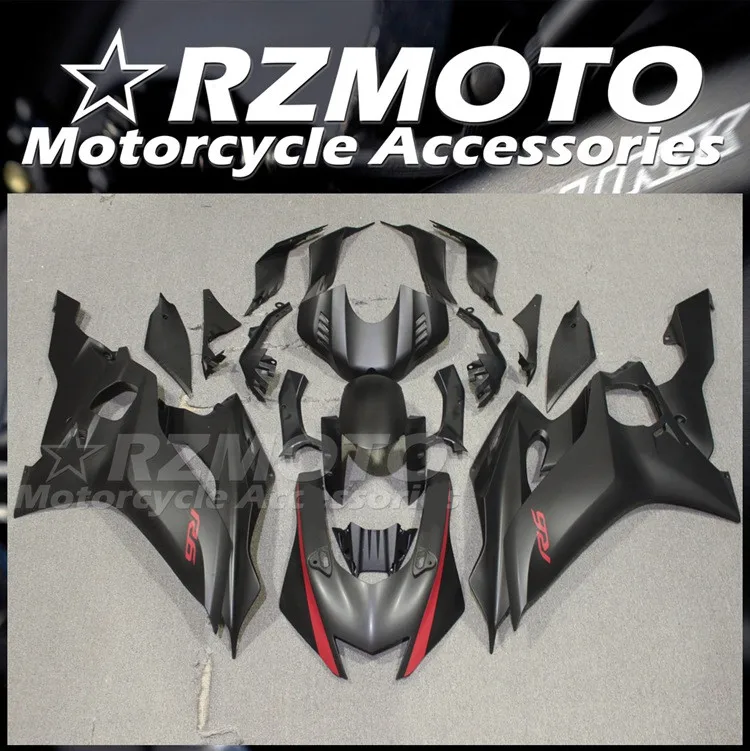 4Gifts New ABS Motorcycle Fairings Kit Fit For YAMAHA R6 2017 2018 2019 2020 2021 2022 2023 2024 Bodywork Set Black Matte