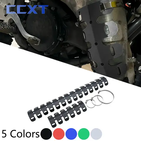 Motorcycle Exhaust Shield Protector Cover Exhaust Pipe Crash For BETA RR 150 200 250 300 350 450 RR X-TRAINER 300 For GASGAS EC
