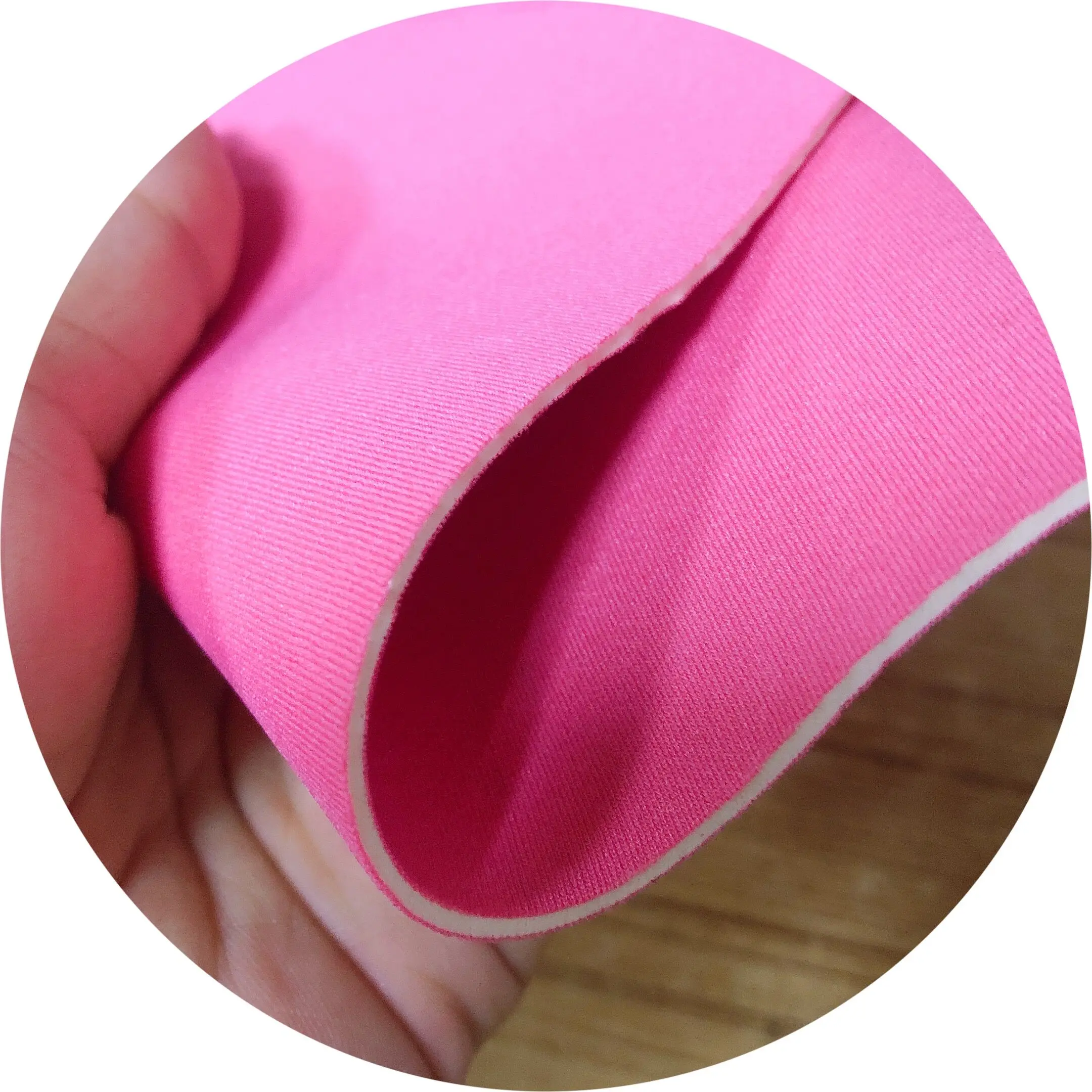 Colorful SBR Neoprene Sewing Fabric Soft Stretch Shockproof Waterproof Diving Wetsuit Double Sided Composite Cloth 2.5mm Thick