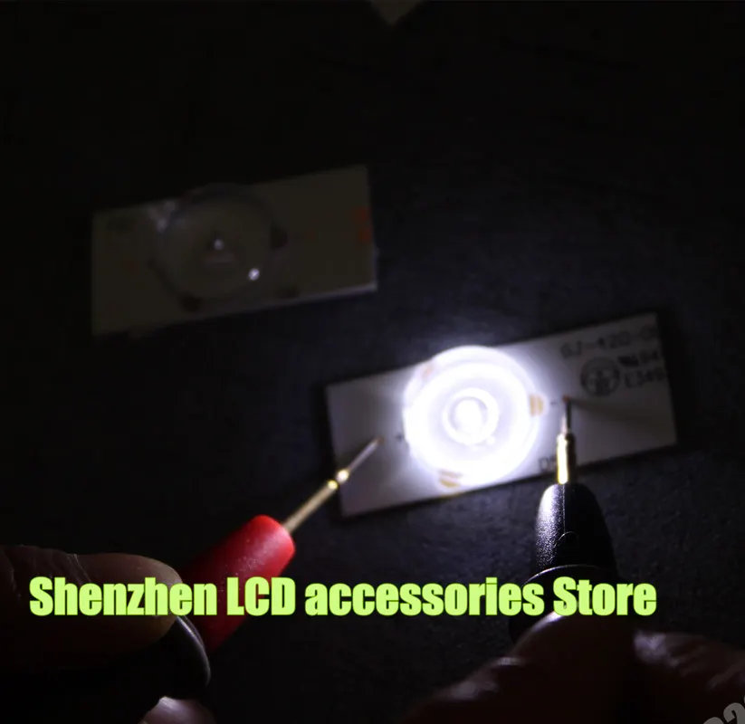 6V عدسة مقعرة ل LED الخلفية قطاع إصلاح التلفزيون CL-40-D307-V3 40PFL5708/F7 40PFL3188 40pfg410 9/78 40phg410 9/78 40PFT4109/60