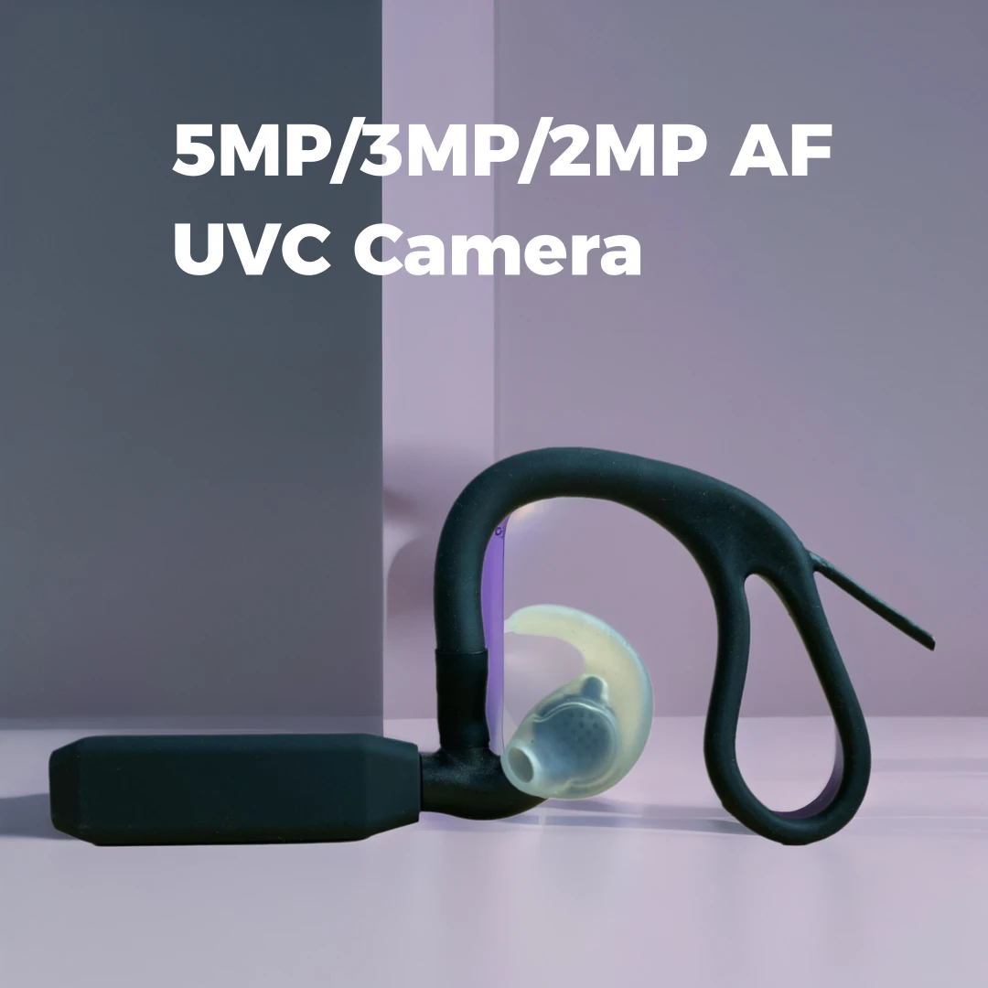 5MP AF Ear Hook USB Extension Camera for Android OTG Compatible with Autofocus