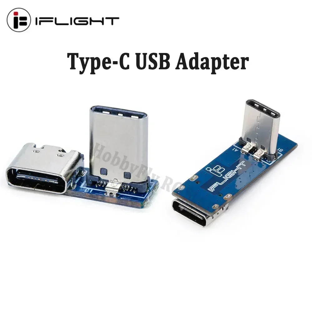 iFlight Type-C USB Adapter BumbleBee HD Type C 90°Connector & Type C 90° Adapter for FPV Flight Controller Air Unit Caddx Vista