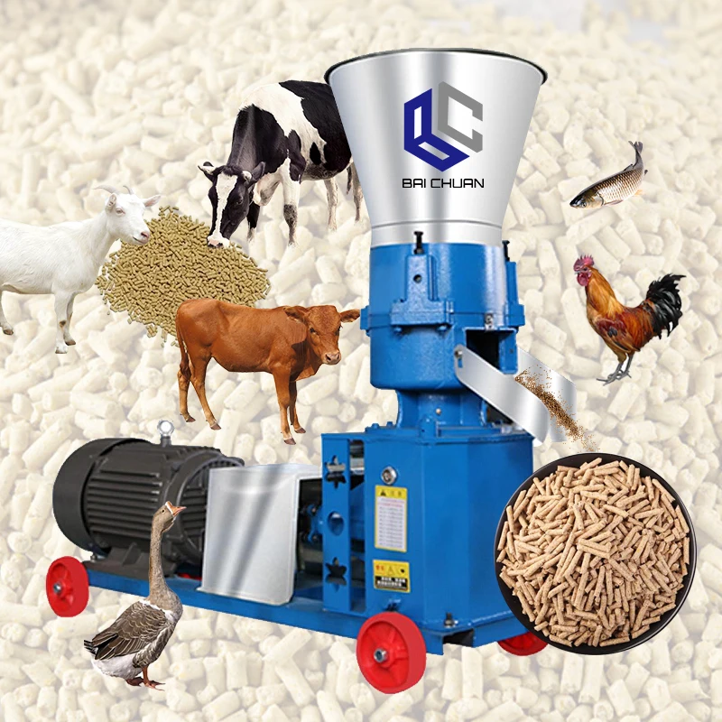 2025 Wholesale Portable Complete Wood Pellet Plant Machine Small For Rice Husk And Biomass 220V