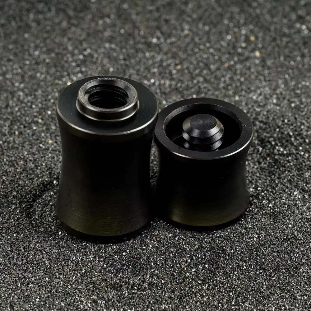 1Set Special Billiard Cue Joint Protector Set Plastic Black Middle Wheel Protection Cover Billiards Accessories for Uni Loc Wavy