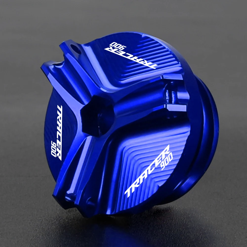 For YAMAHA Tracer 900 GT Tracer900 2015-2020 2021 2022 2023 2024 Front Rear Brake Fluid Reservoir Cover Guard Oil Filler Cap CNC