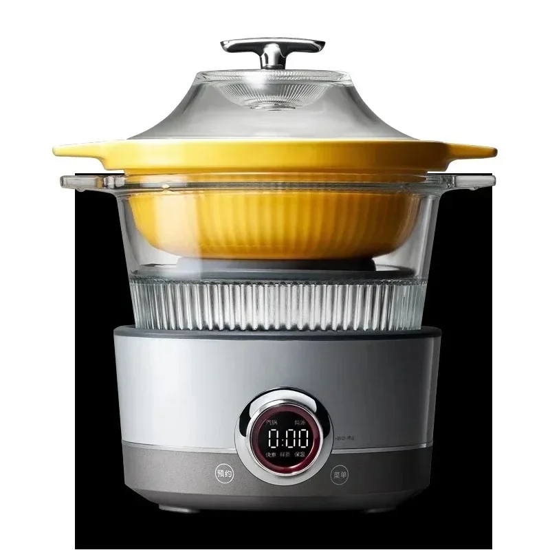 Electric steamer, home reservation, soup making, water-resistant stew pot, multifunctional steaming pot