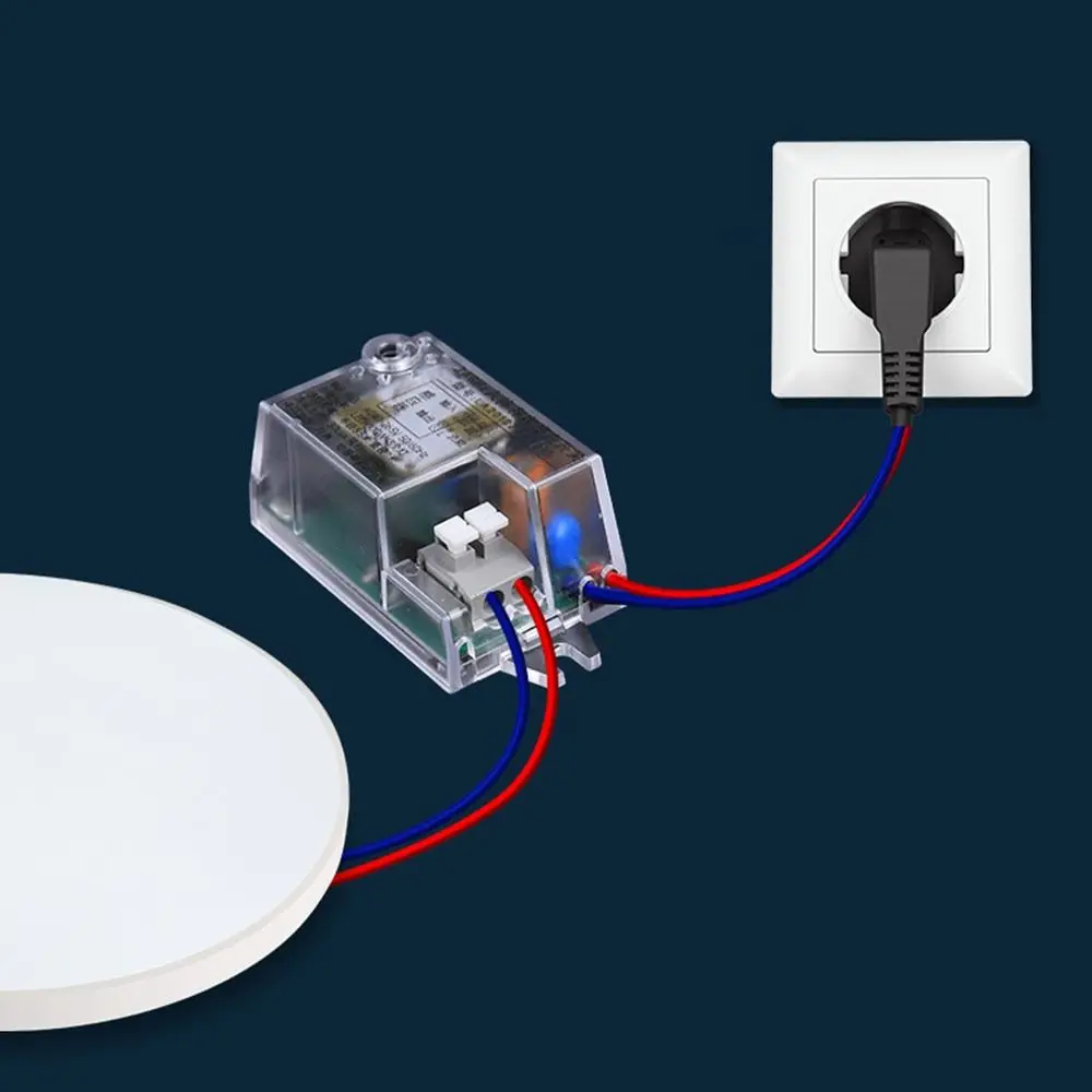 Light Sensitive Radar Presence Sensor Switch Auto On Off Transparent Shell Motion Detection Module Energy Saving