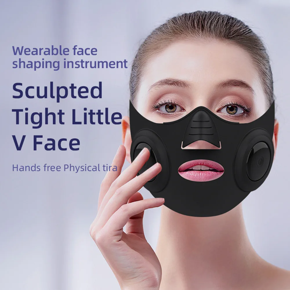 EMS V-Shaped Face Lifting Band Wearable Facial Toning Massager Beauty Device