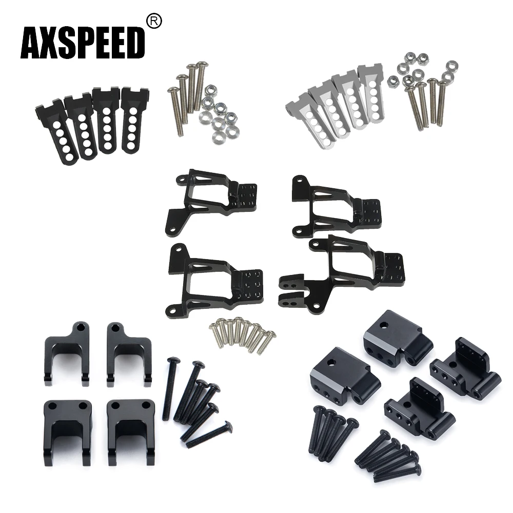 AXSPEED Aluminum Alloy Shock Towers Mount for TRX-4 Defender Bronco Blazer High K10 Trail Pickup 1/10 RC Car Upgrade Parts