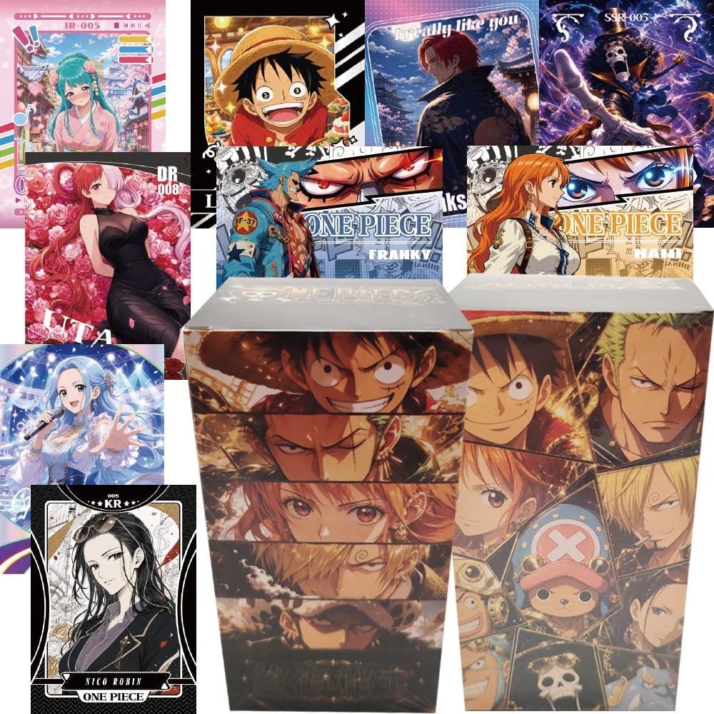 One Piece Rare Exquisite Collection Cards Popular Japanese Anime Fashion Exclusive Magazine Close-up Character Cards Hobby Gift