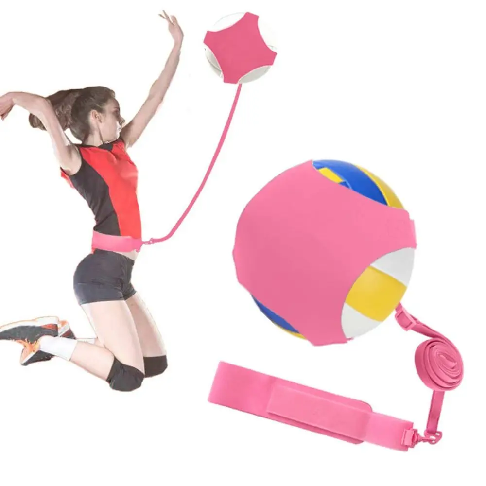 

Elasticity Volleyball Training Kit Improves Dribbling Skills Adjustable Volleyball Spike Trainer Creativity Soccer Training Aid