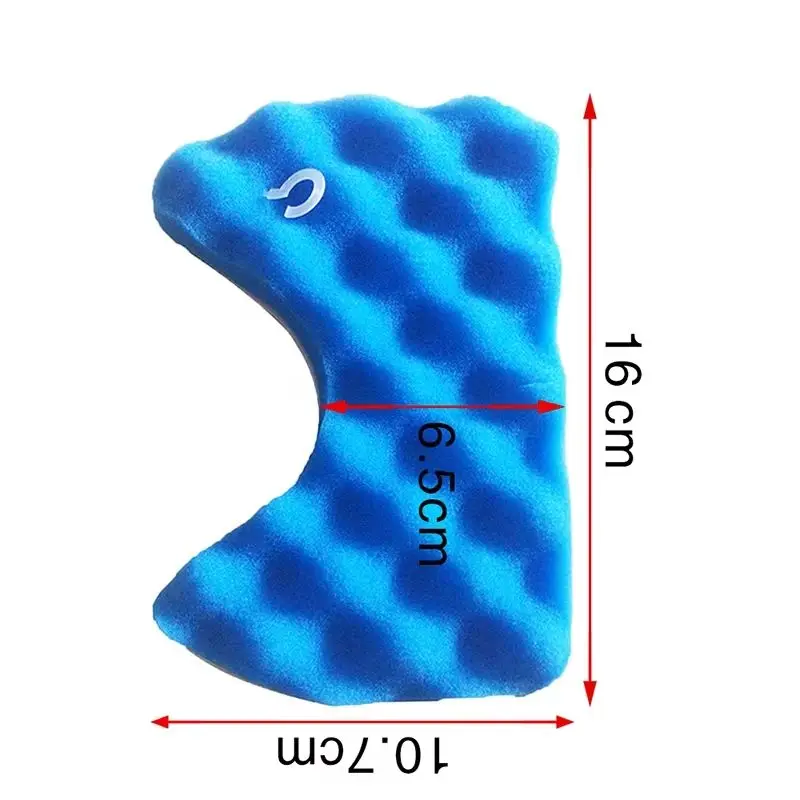 مجموعة مرشحات Hepa للغبار والإسفنج الأزرق لسلسلة المكنسة الكهربائية Samsung DJ97-00492A SC6520/30/40/50/60/70/80/90 SC65/68 #3