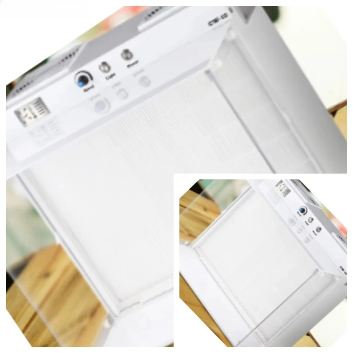 Laminar Flow Hood with HEPA H12 Filter,FFU, Mycology Flow Hood Unit (Filter Included) with size 17x13 x7.5 inches
