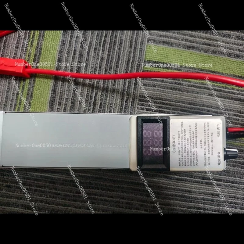 Adjustable 50A Charger with Reverse Polarity Protection Clamp Connectors