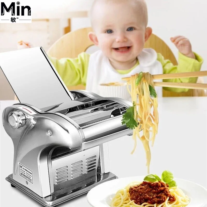 Automatic Stainless Steel Dough Sheeter Roller Pasta Maker Noodle Making Machine for Commercial Kitchen and Lab