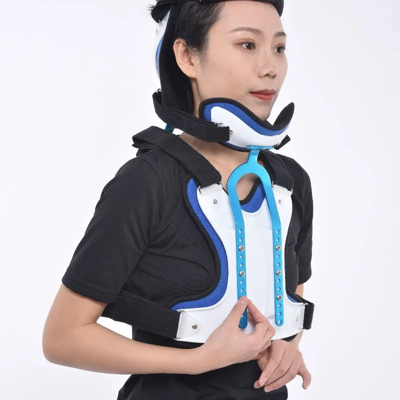 

U-head reversible head cervical thoracic fixation brace cervical spine bracket crooked neck cervical brace elevation fixation