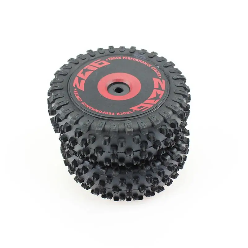 FBIL-8Pcs Front And Rear Tires Wheel Tyre For Wltoys 124016 1/12 RC Car Upgrade Parts Spare Accessories