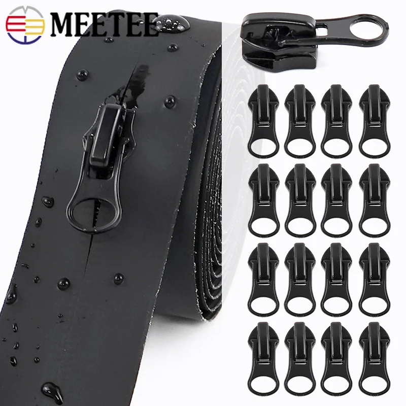 

2/3/5М 3 # 5 # 8 # 10 # Водонепроницаемые невидимые нейлоновые молнии с обратным ходом, комплект для ремонта молний, швейные принадлежности