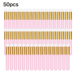 50Pcs Eyelash Cleaning Brush Lash Shampoo Brush for Eyelash Extensions Peel Off Blackhead Remover Makeup Tools