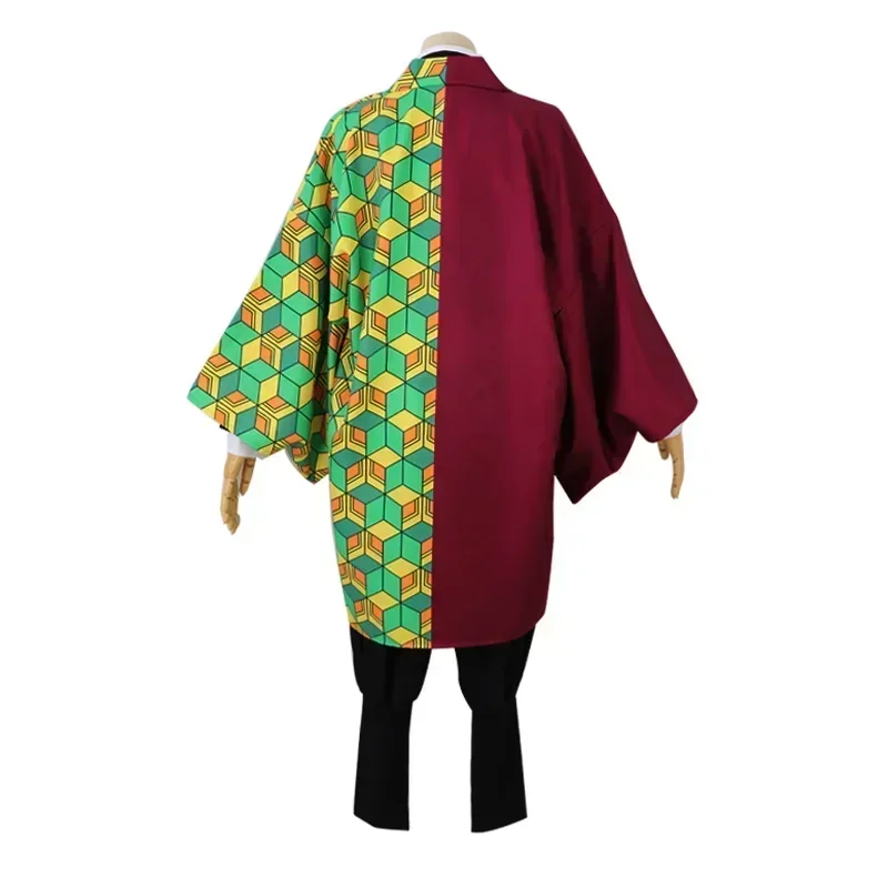 Tomioka Giyuu Cosplay Anime Tomioka Giyuu Cosplay Costume Kimetsu No Yaiba Cosplay Suit Uniform Wig Aldult Child