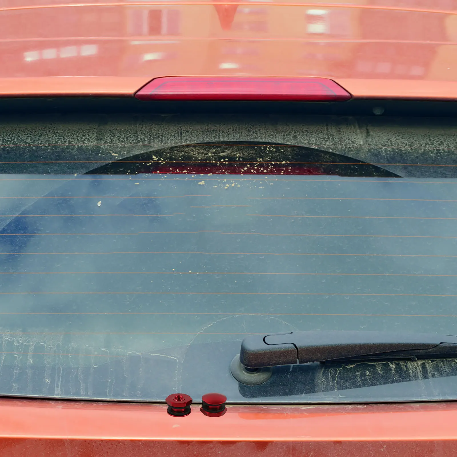 

Stylish Rear Glass Strut Kit Durable Car Window Parts Easy Installation Support Windshield Stability Replacement Accessories